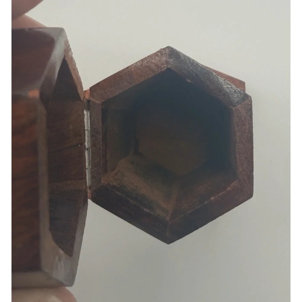 Chinese Retro Handmade Red Rosewood Toothpick Bucket Toothpick Holders Red